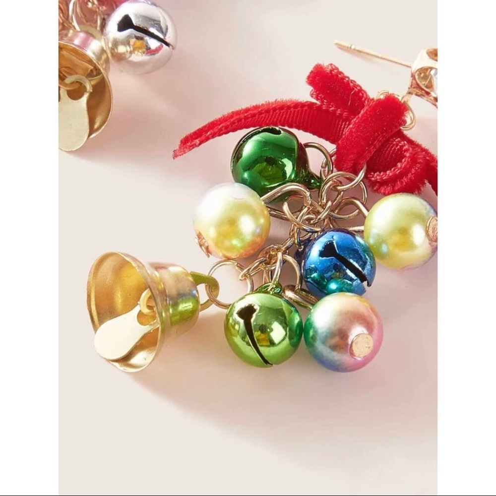 Glamorous Holiday Bell Earrings
